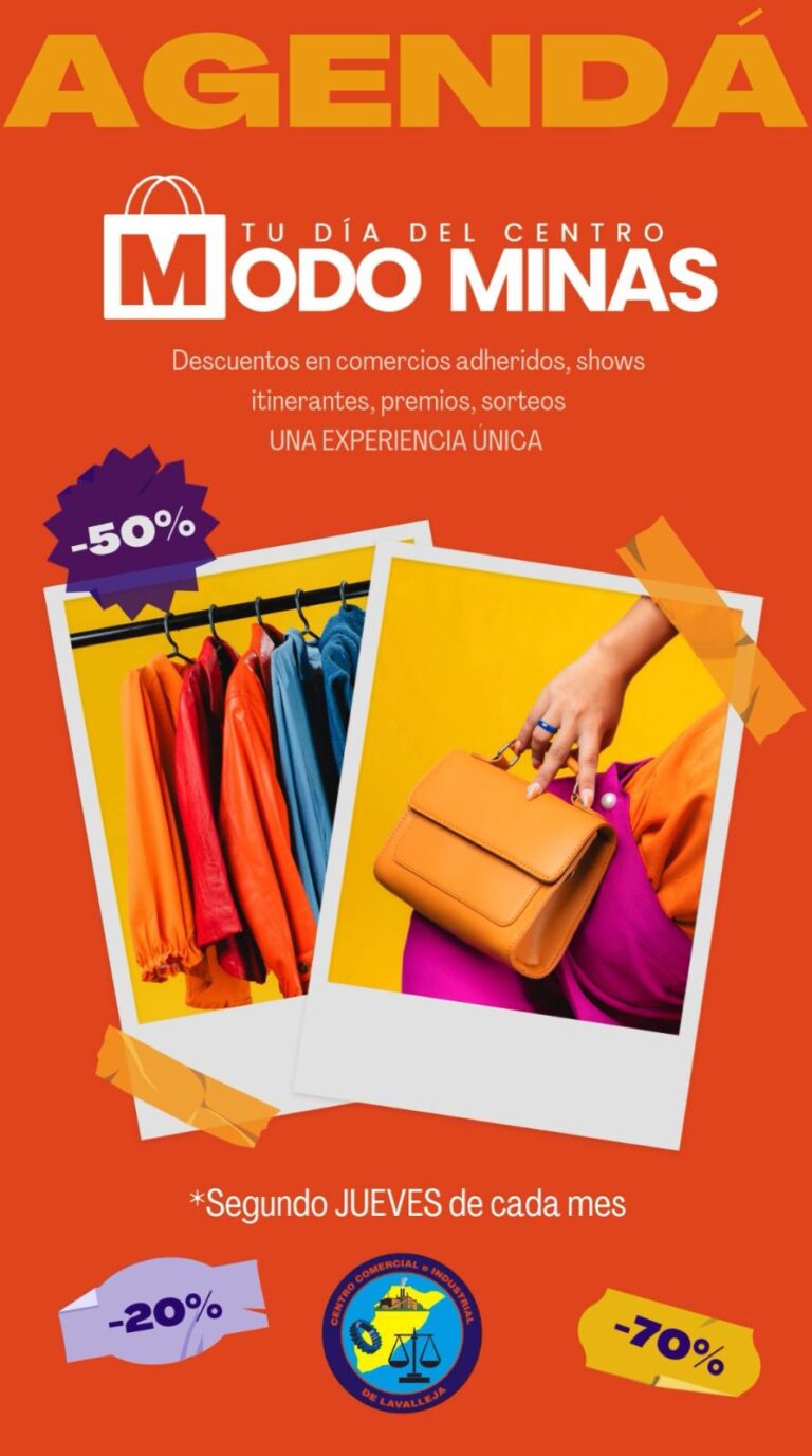 “Modo Minas”: el comercio local se viste de fiesta