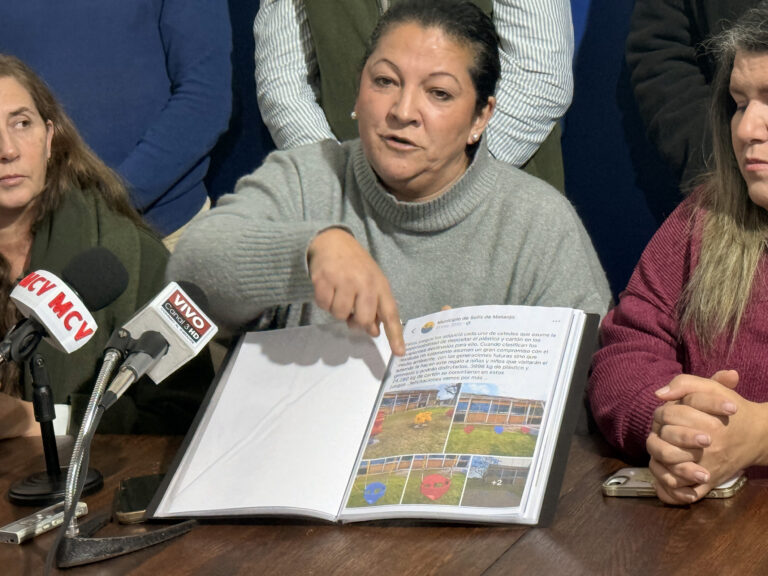 Machado aseguró que los fondos del reciclaje en Solís fueron destinados a la comunidad