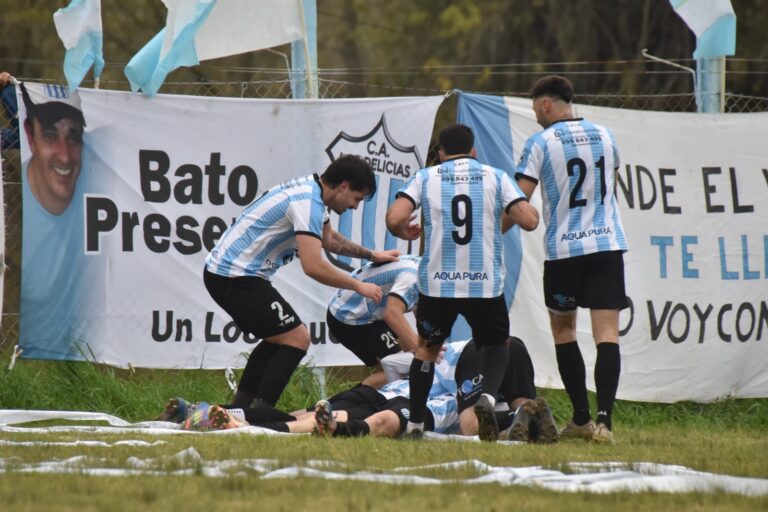 Las Delicias goleó a Olimpia en el clásico y sigue siendo uno de los punteros