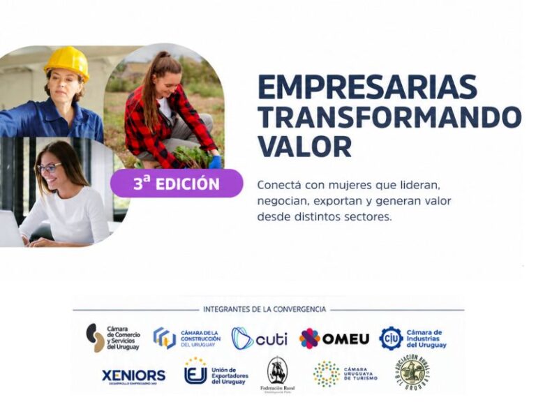 Mujeres empresarias analizarán las oportunidades de Uruguay ante el nuevo escenario internacional