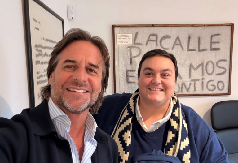 Joaquín Hernández se reunió con Lacalle Pou para analizar situación de los blancos en Lavalleja